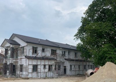 Double-Storey Terrace Houses (Bricklaying and Plastering works in progress)